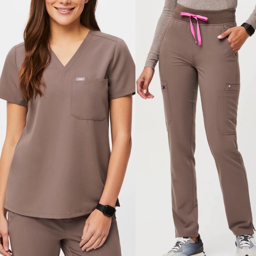 FIGS Smokey Taupe Set
